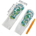 thumbnail image 3 of Foot Acupoint Massage Socks with English Graphic Design for and Comfortable Border Socks for Men Women, 3 of 5