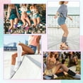 thumbnail image 6 of 1 Pair Women Slouch Socks Knee High Scrunch Slouchy Socks, Soft Long Tube Socks for Women, 80s 90s Stacked Socks, 6 of 7