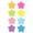8 Pads, variant on Star Shape Sticky Notes 6 Color Bright Colorful Sticky Pad 75 Sheets/Pad Self-Sticky Note Pads (6 Pads)
