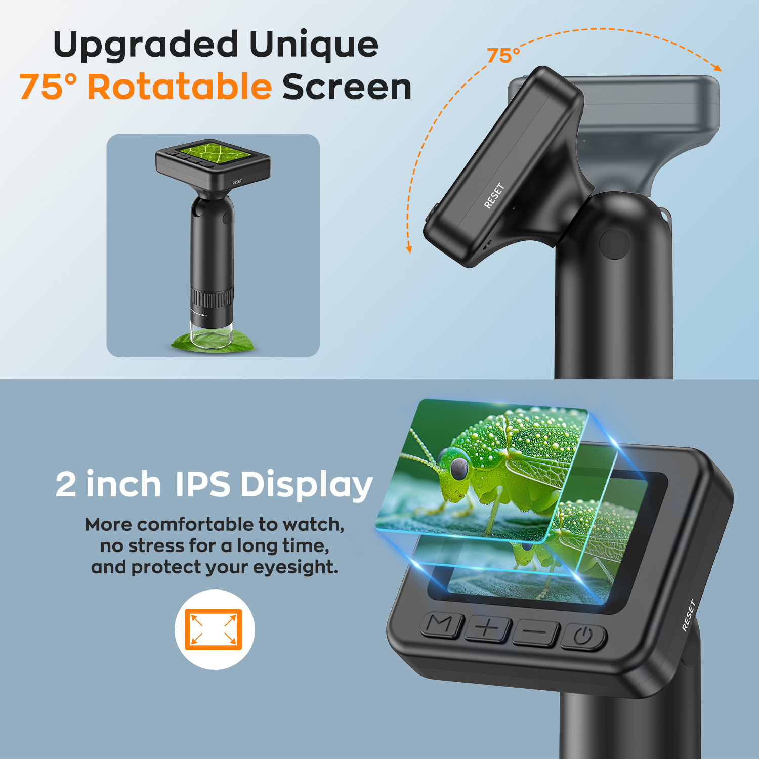 Hutact Handheld Digital Pocket Microscope photo 6
