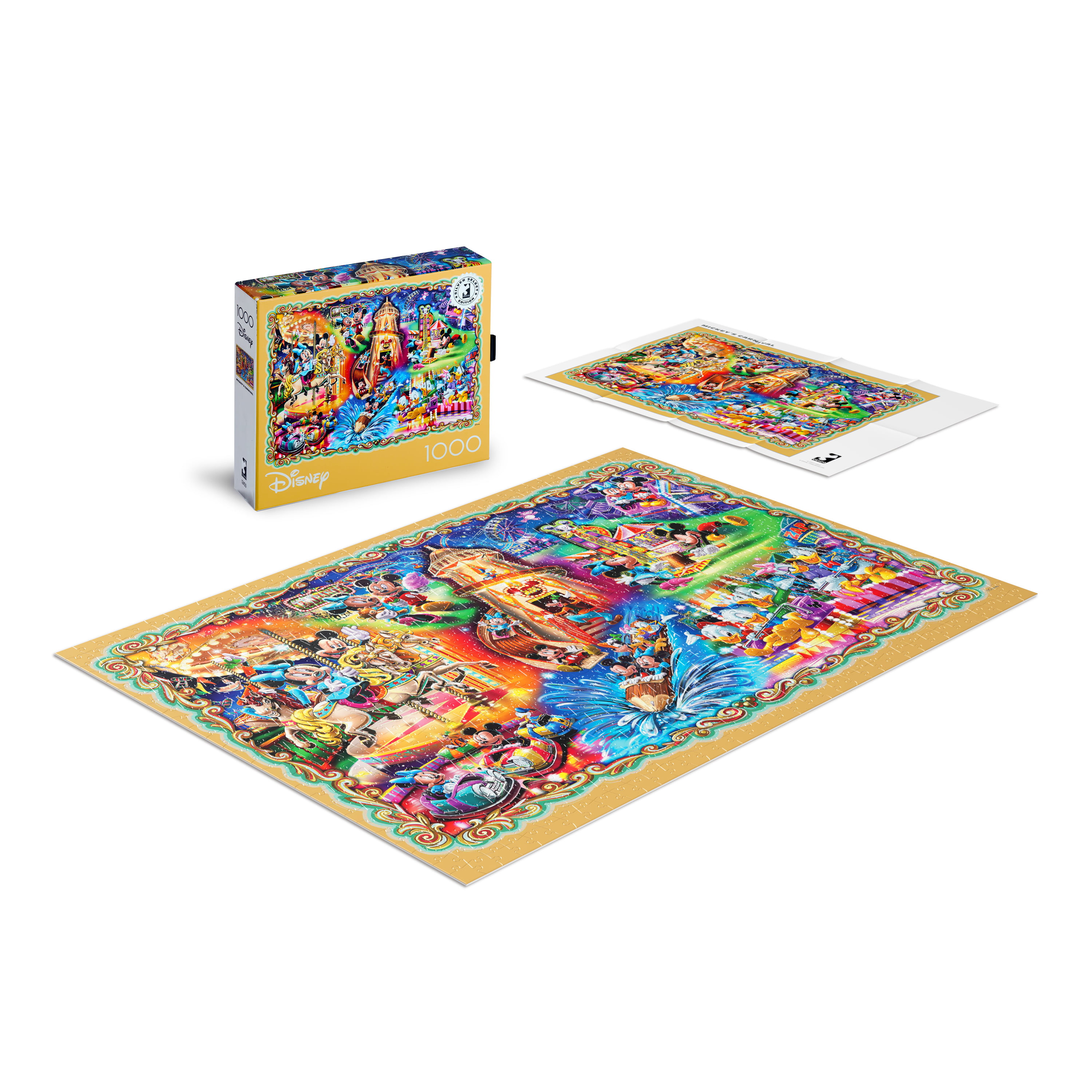 Buffalo Games 1000-Piece Silver Select Disney Mickey's Carnival Jigsaw  Puzzle 