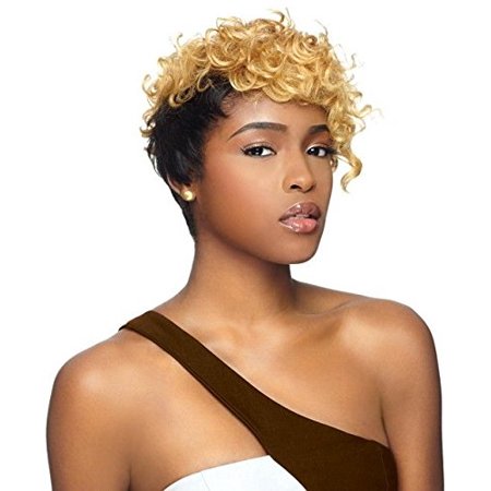 Sensationnel Bump 100 Human Hair Wig Pixie Mix Hazel