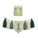 thumbnail image 4 of Banner de silla alta para 1.er cumpleaños, accesorios para fotomatón, decoración para 1.er cumpleaños de niños verde, 4 of 9