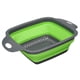 thumbnail image 1 of Colador colapsable Uxcell, colador de silicona cuadrado plegable adecuado para pasta, verduras, frutas - Verde Grande, 1 of 1
