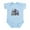 Sky Blue, variant on CafePress - How I Roll (Tractor Trailer) Infant Bodysuit - Baby Light Bodysuit, Size Newborn - 24 Months