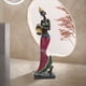 thumbnail image 4 of Escultura africana de estilo , adornos de muñecas, figura de resina, estatua de para sala de estar, Hotel, TV, armario, decoraciones oro Macarena Figuras de belleza, 4 of 8
