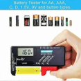 thumbnail image 4 of Battery Tester Digital Accumulator Tester Bt-168D Battery Tester With Lcd Display Universal Batteries For Battery Tester, 4 of 5