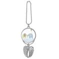 thumbnail image 1 of Colgante de ala elefante azul verde lluvia Unbranded 95mm*46mm, 1 of 3