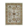 thumbnail image 3 of EORC Gray / GOLD Hand Knotted Wool Traditional Traditional Knot Rug, 7'6 x 9'6, 3 of 7