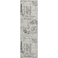 thumbnail image 2 of Addison Rugs Mayfield Premium Machine Washable Transitional Novelty Beige Runner Rug, 2'3" x 7'6", 2 of 6