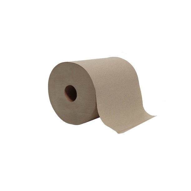 Allen Eden Brown Paper Towels, 7.8' x 600' for Bathroom Paper Hand