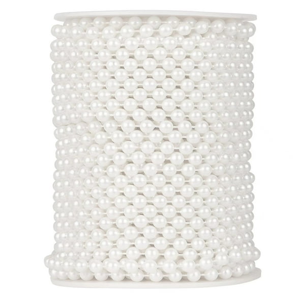 Guirnalda de perlas sintéticas Craft String Pearls ZPEXRV, 25 m