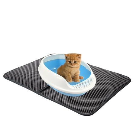 Tapis De Litiere Impermeable A Double Couche Pour Chat Pour Animaux De Compagnie Impermeable A Haute Elasticite Eva Walmart Canada