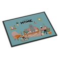thumbnail image 1 of Carolines Treasures Silver Poodle Tapis d'Intérieur Ou d'Extérieur Sweet Home 24x36, Multicolore, 1 of 1