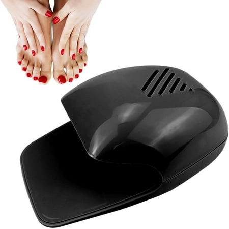 ABPETE Portable Nail Dryer Quick Dry Regular Nail Polish Air Blower Nail Dryer Nail Art Polish Machine - Nail Fan Dryer for Regular Nail Polish Fingernail Toenail