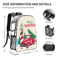 thumbnail image 4 of Sikiie Merry Christmas 1 Clear Backpack, Transparent Bookbag for School for Women Men, Capacity Clear Bag for College, Travel, 4 of 7