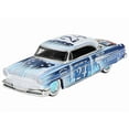 thumbnail image 2 of 1954 Lincoln Capri "Christmas Hot Rod 2024 Ed" #24 Blue Metallic with Christmas Graphics 1/64 Diecast Model Cars by Mini GT, 2 of 8