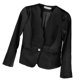 thumbnail image 3 of Mujer Chaqueta Infomal Casual Chaqueta de Manga Larga para Oficina de Oficina Elegante Negro, 3 of 9
