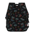 thumbnail image 4 of Fotbe Hawaiian Style Pattern Casual Backpack for School, Travel, and Outdoor Activities - Durable, Lightweight, and Comfortable, 4 of 5