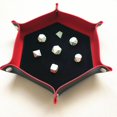 thumbnail image 2 of Bandeja hexagonal para dados, alfombrilla para dados PU, plegable portátil de , tamaño más grande Gloria Bandeja de dados hexagonal, 2 of 6