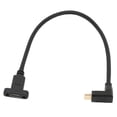 thumbnail image 4 of Cable de extensión TypeC macho a hembra USB3.1, adaptador macho a hembra TypeC rápido y estable con orificio para tornillo de montaje en Panel, 4 of 5