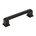 thumbnail image 3 of Utopia Alley 25pcs Dover Pull Handle - Decorative Cabinet Drop Pull Handles- Vintage Cabinet Hardware with Hand Finished Matt Black - Metal Drawer Pull Handle, 3.78" Center to Center, 3 of 8