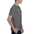 thumbnail image 3 of Accept Understand Love Neurodiversity Infinity Autism Men's Basic Short Sleeve T-Shirt Deep Heather X-Large, 3 of 5