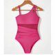 thumbnail image 4 of Traje de baño tankini de cintura alta para mujer, traje de baño de dos piezas con bloques de color, traje de baño de dos piezas para mujer, trajes de baño tankini para mujer, traje de baño de 2 piezas, 4 of 4