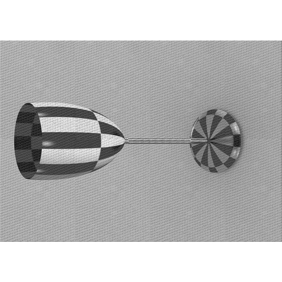 Ahgly Company Machine Washable Indoor Rectangle Transitional Platinum Gray Area Rugs, 2' x 4'