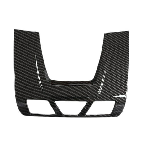 

Wsidrnty Carbon Fiber Front Reading Light Panel Cover Trim Decoration Cover For-BMW 1/2/3 Series F20 F45 F30 F34 X5 F15 X6 F16