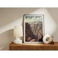 thumbnail image 2 of Black Canyon of the Gunnison National Park Poster Minimalist Art Print Landscape Scenery Nature Art Wall Decor - Poster Unframed, 2 of 3