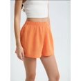 thumbnail image 4 of Linen High Waist Elastic Waist Shorts, 4 of 4