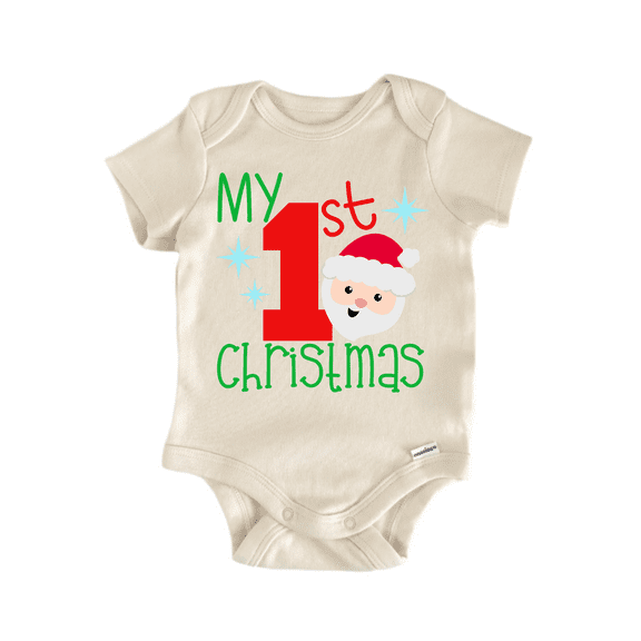 My 1St Christmas Newborn Baby Bodysuit
