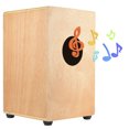 thumbnail image 3 of Panel de sándalo negro cajón tambor mano caja de madera tambor con madera de Oguman, 3 of 7