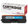 thumbnail image 1 of Cartouche de Toner Compatible Brother TN436C, TN436 Cyan 6500 Pages, 1 of 1