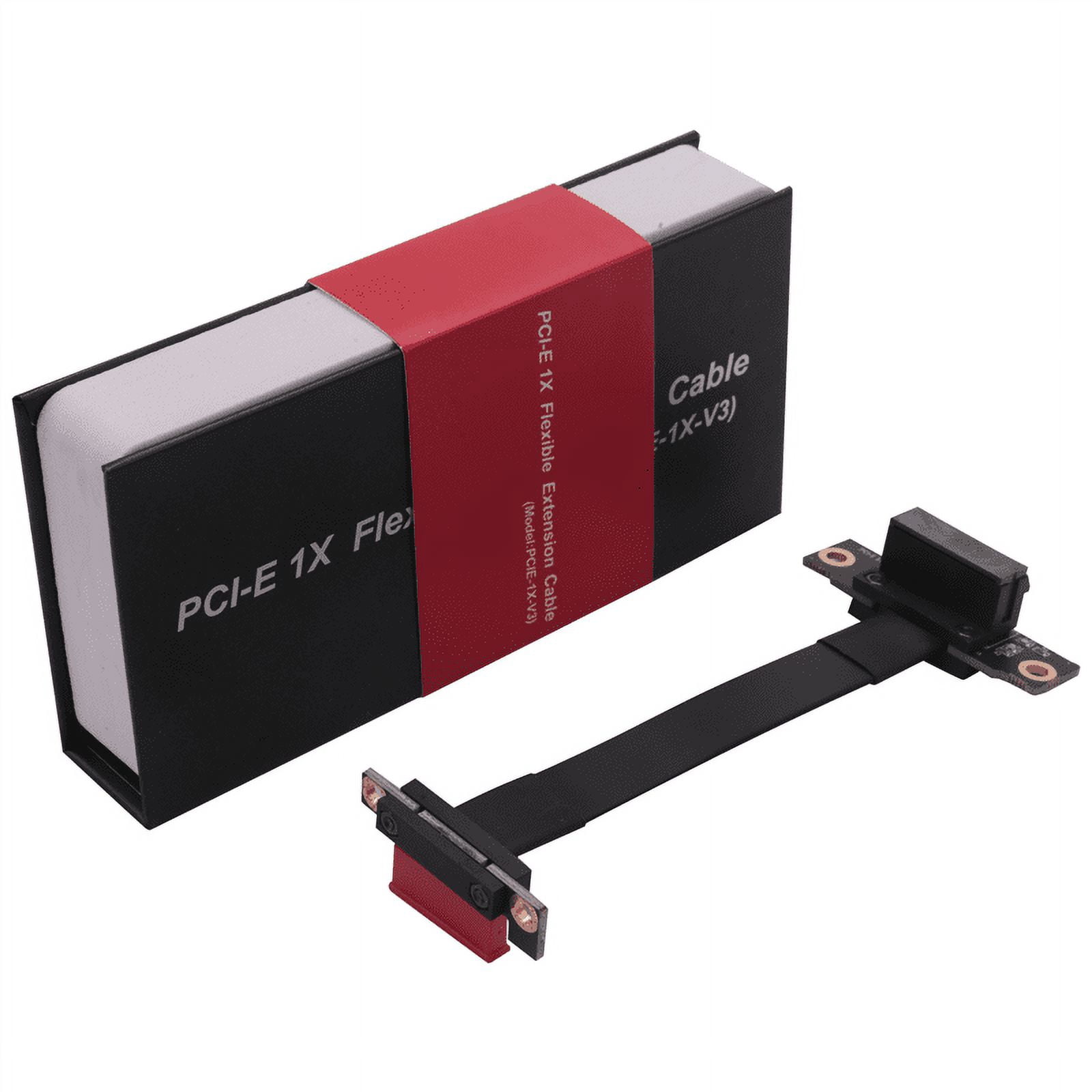 Cavo riser PCIE X1 doppio angolo retto di 90 gradi PCIe 3.0
