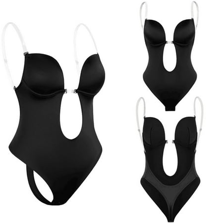 

Womens Fashion Bodysuit Chest Cushion Comfortable Hollow Out Bra Underwear Tummy Control Butt Lifting Thigh Slimmer High Waisted Body Shaper Body Slimming Corset Shapewear Bodysuit A-1523