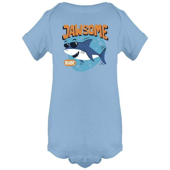 Shark Jawsome Dude Bodysuit Infant -Image by Shutterstock,  6 Months