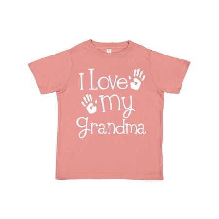 

Inktastic I Love My Grandma Grandchild Gift Toddler Boy or Toddler Girl T-Shirt