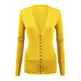 thumbnail image 1 of ClothingAve. Women's Long Sleeve Snap Button Cardigan Female Cardigan, 1 of 2