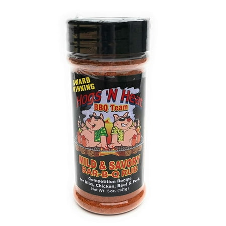 Hog 'N Heat Mild & Savory BBQ Rub