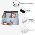 thumbnail image 4 of Fotbe merry Christmas rabbit Men’s Total Support Pouch Boxer Briefs, X-Temp Cooling, Moisture-Wicking Underwear, Regular, Long-leg and Trunk-X-Large, 4 of 6