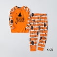 thumbnail image 4 of Halloween Family Pajamas Halloween Print Cute Family Matching Sets Pajamas, Loungewear Outfits,Family Matching Long Sleeve Tops Pants Set, 4 of 4