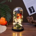 thumbnail image 2 of Halloween Plastic Cover Pumpkin Flower Bouquet Night Light Holiday For Tabletop Party & Home Atmosphere, 2 of 5
