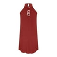 thumbnail image 4 of Femmes Été Sans Manches Débardeur Décontracté Cou Robes Courtes, 4 of 6