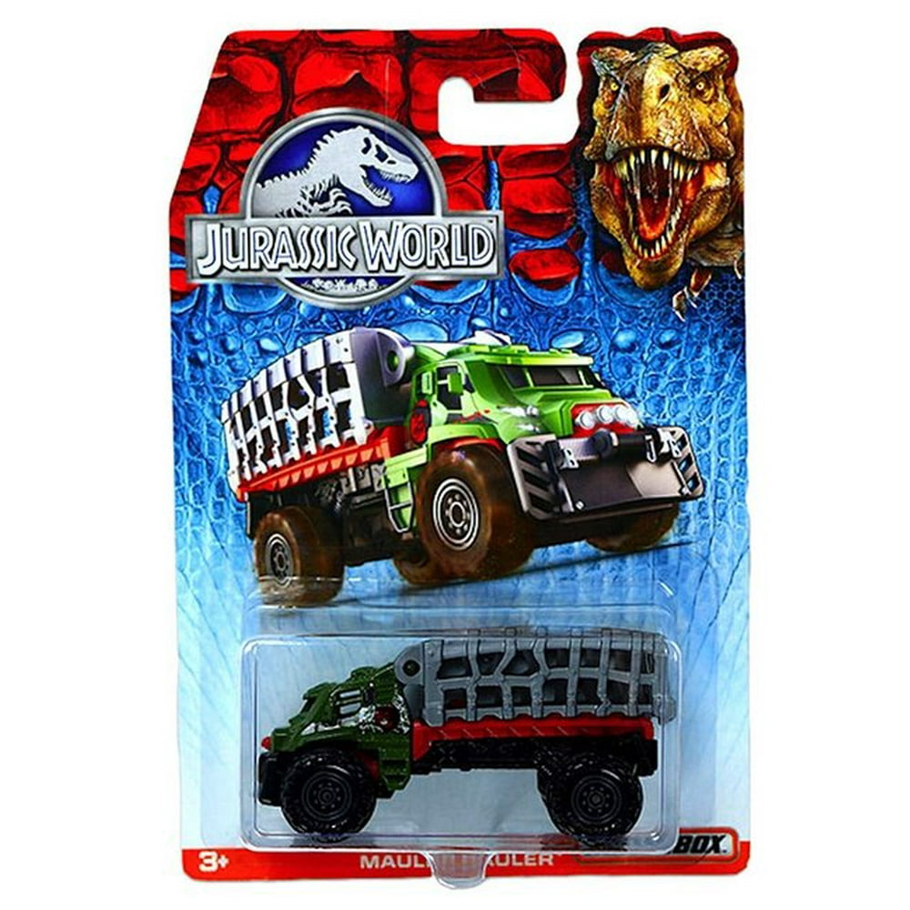Jurassic World Matchbox Mauler Hauler DieCast Toy Car Vehicle