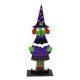 thumbnail image 1 of Adornos de escritorio de madera de bruja de sombrero alto para Halloween para decoración creativa para el hogar, festival de interior, fiesta, decoración de escritorio, artesanías, accesorios de fot, 1 of 4