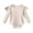 Khaki, variant on Bovxnpu Baby Girl Bodysuit, Infant Baby Cotton Bodysuits, New Baby Comfortable Solid Color Long Sleeved Crawling Clothes 0 Month