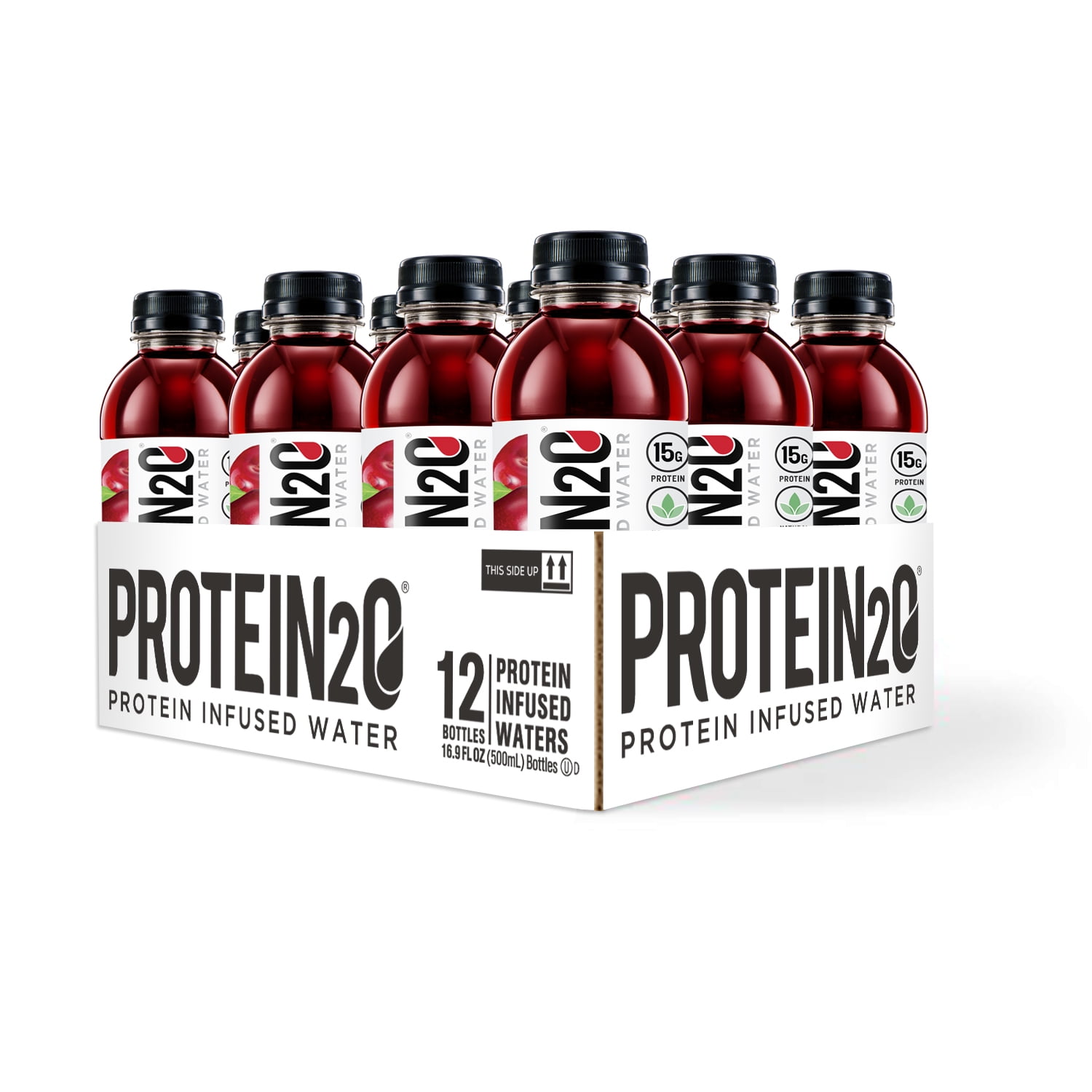 Protein2o 15g Whey Protein Infused Water, Wild Cherry, 16.9 oz Bottle