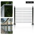 thumbnail image 5 of Miumaeov 1/8" Wire Rope 7x7 Strand Stainless Steel Cable Railing Deck Fencing DIY Balustrade Hanging Outdoor Light Guide Wire, 5 of 12